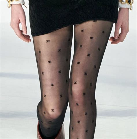 chanel white stocking|Chanel accessories catalog.